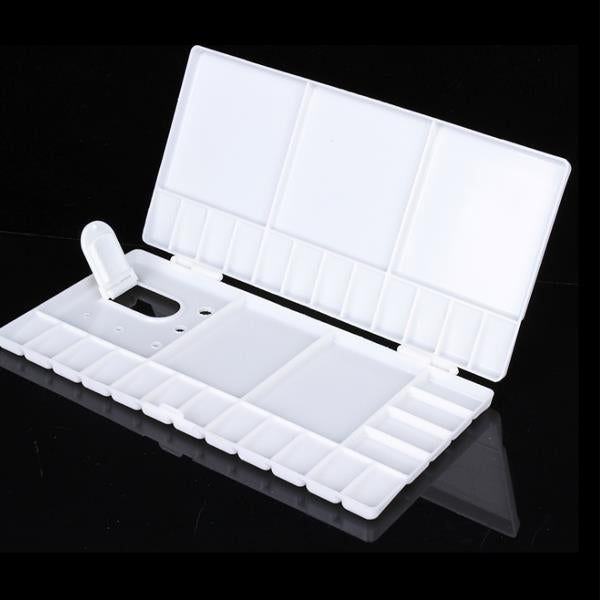 Folding Watercolor Paint Plastic Color Box Pigment Color Box Palette Plate Palette Palette Flip Large