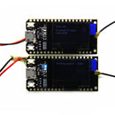2Pcs LILYGO TTGO LORA32 915Mhz ESP32 LoRa OLED 0.96 Inch Blue Display