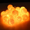 Battery Operated 20LEDs Warm White Cotton Ball Fairy String Light for Wedding Christmas DC4.5V