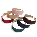 4CM Wide Lady Satin Headwear Headbrand Hair Hoops