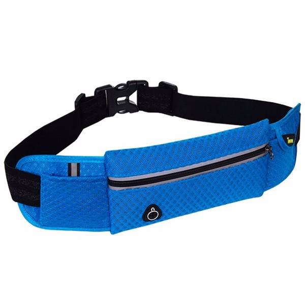 MAIYE Running Bag Sports Waist Bag Breathable Mesh Running Belt Pouch for Smartphone under 6 inch