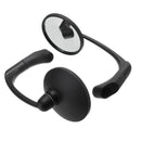 Universal 8/10mm Round Retro Modified Motorcycle Motorbike Cafe Racer Rearview Mirrors