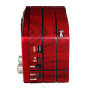 M-163BT Portable FM Radio TF Card USB bluetooth Speaker MP3 Music Player