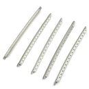 24pcs Set Electric Guitar Frets Wire Nickel-copper Alloy Fret Wire for Guitar Ukulele Musical Instruments Parts Accessories