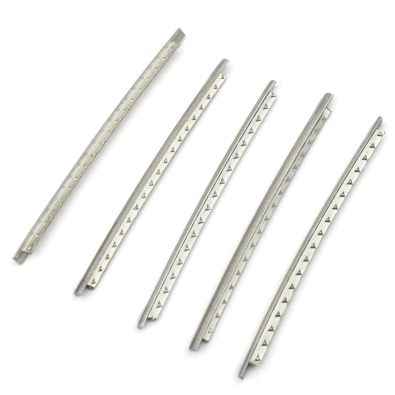 24pcs Set Electric Guitar Frets Wire Nickel-copper Alloy Fret Wire for Guitar Ukulele Musical Instruments Parts Accessories