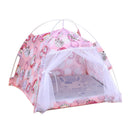Folding Pet Dog Cat Puppy House Bed Sleep Tent Kennel Teepee Play Mat Pad Foldable Bed Mat