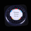 5 Boxes Dental Teeth Orthodontic Ceramic Bracket Braces Roth .022 Hooks 3-4-5