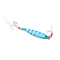 Zanlure 1pc Metal Lead Fish Jig Fishing Lures Spoon 20G/5.8CM Lure Luminous Bait Jigging