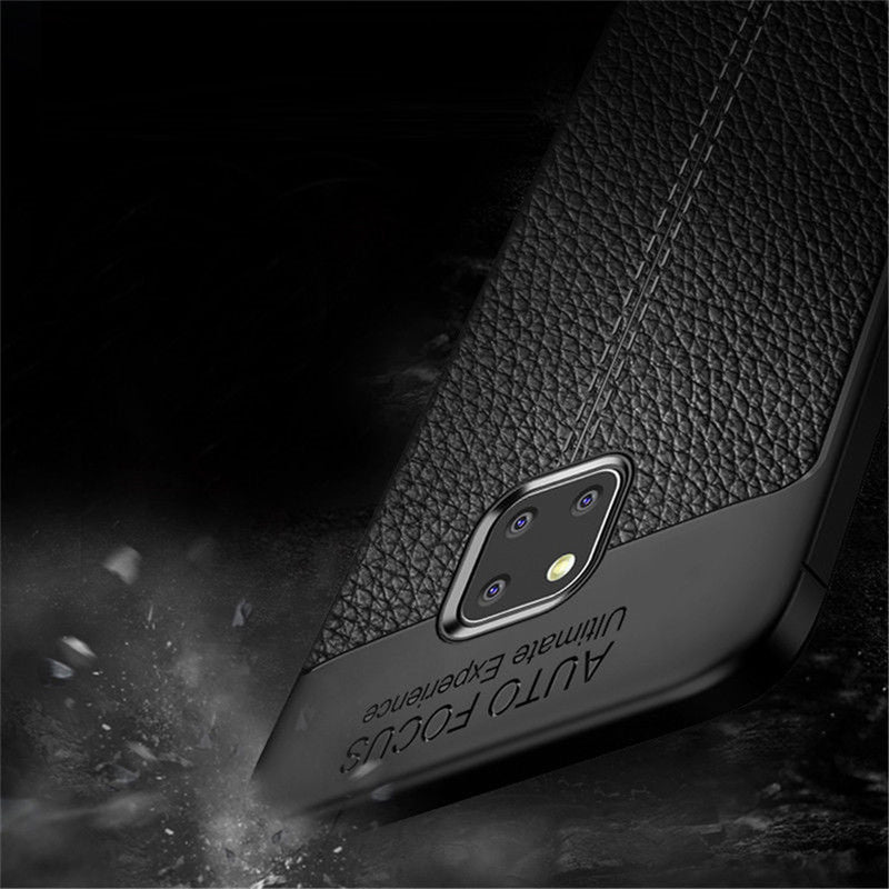 Bakeey Litchi Pattern Shockproof Soft TPU Back Cover Protective Case for Huawei Mate 20 Pro