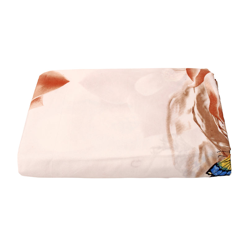 4 PCS 3D Flower Butterfly King Size Bedding Pillowcase Quilt Duvet Cover Set New Bedding Sets