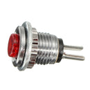 Red 5Pcs M3 Mini Momentary On/Off Lockless Micro Push Button SPST Switch