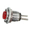 Red 5Pcs M3 Mini Momentary On/Off Lockless Micro Push Button SPST Switch