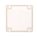Plastic Waterproof Electronic Project Box Clear Enclosure Cover Electronic Project Case 120*120*90mm