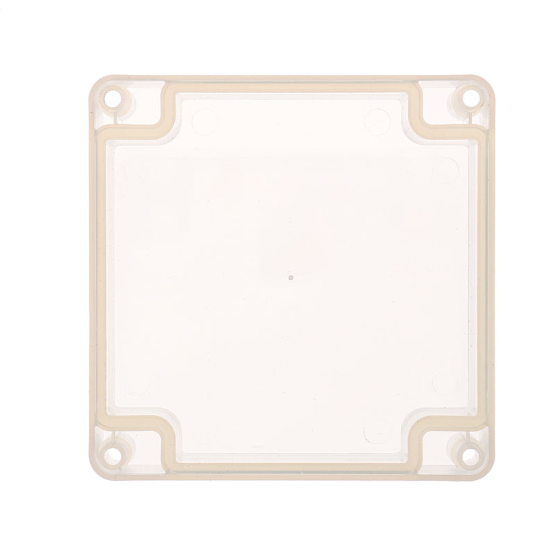 Plastic Waterproof Electronic Project Box Clear Enclosure Cover Electronic Project Case 120*120*90mm