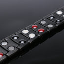 Punk Stainless Steel 4 in 1 Strong Magnetic Therapy Bracelet Healing Jewelry for Men
