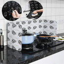 Aluminum Foil Block Barrier Stove Cooking Heat Insulation Anti-Splashing Baffle Kitchen Utensils Protector