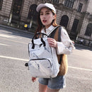 Women Men Backpack Outdoor Camping Rucksack Traveling Shoulder Bags Canvas School Bags
