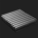 10Pcs 20x150mm Borosilicate Glass Test Tube Tubing Blowing Pyrex Tubes 38mL