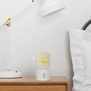 Mini USB Desktop Table Fan 3 Modes Cooling 80 Rotation Oscillating Fan