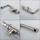 Stainless Steel Sink Faucet Kitchen Single Hole Faucet Hot And Cold Water Mixer Tap