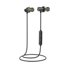 [Dual Dynamic Drivers] AWEI bluetooth Earphone Magnetic Noise Cancelling IPX5 Waterproof Headphone