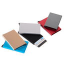 TW2717 Portable Degaussing Business Card Holder Aluminum Alloy Name Card Case Business ID Credit Card Case Cover Storage Box