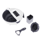 Multifunction Vegetable Cutter Slicer Chopper Peeler Drain Basket Kitchen Tool