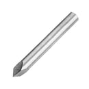 Drillpro 5pcs 6mm Shank 0.1mm Tip 60 Degree Tungsten Steel Engraving Bit CNC Tool