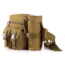 HENGJIA Nylon Camouflage Fishing Bag Fishing Tools Bag Outdoor Multifunctional Waist Bag