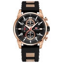 MINI FOCUS MF0268G Multi-function Chronograph Luminous Military Sports Men Watch Quartz Watch