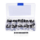 600pcs 10 Values 60 Each TO-92 Transistor Assortment Assorted Kit BC327 BC337 BC517 BC547 BC548 BC549 BC550 BC556 BC557 BC558