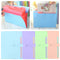 1PCS Plastic 5 Layers Pockets A4 Pouch Bill Folder Card Holder Organizer Fastener File Document Bag