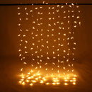 Battery Operated 6M Moon Shape Warm White Colorful 40 LED String Fairy Light Wedding Holiday Decor