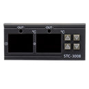 Dual Digital Incubator Thermostat Temperature Controller Two Relay Output Thermoregulator 10A Heating Cooling STC-3008 12V