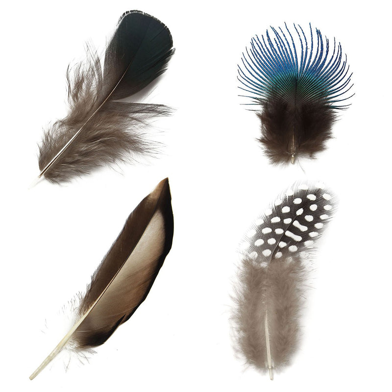 Natural Feathers Craft Trimming DIY Design Necklace Wedding Design Gifts