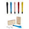 Black/BLue/Red/Yellow/Pink YDV8 3D Printing Pen with Filament + EU Plug Kit Low Temperature 0.6mm Nozzle