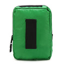 Green First Aid Kit With Bag SOS for Outdoor Camping Travelling Scissors Bandage Disposable Gloves