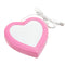 USB Charging Portable Heart-Shaped Electric Warmer Cup Bottle Mat Coffee Cup Heater Mug Pad