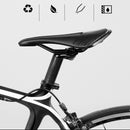 WHEEL UP PVC Waterproof Soft Sponge Cushion Cycling Bicycle Bike Seat Outdoor Road Bike Saddle