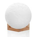 20cm 3D Earth Lamp USB Rechargeable Touch Sensor Color Changing LED Night Light Gift  DC5V