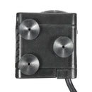 Water Garden Patio 1.2W Solar Panel Pool Bird Bath Fountain Water Pump with 4 Nozzles