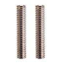 Anet 2Pcs M6*30mm Stainless Steel Nozzle Throat with Teflon Tube for 1.75mm Filament 3D Printer Part