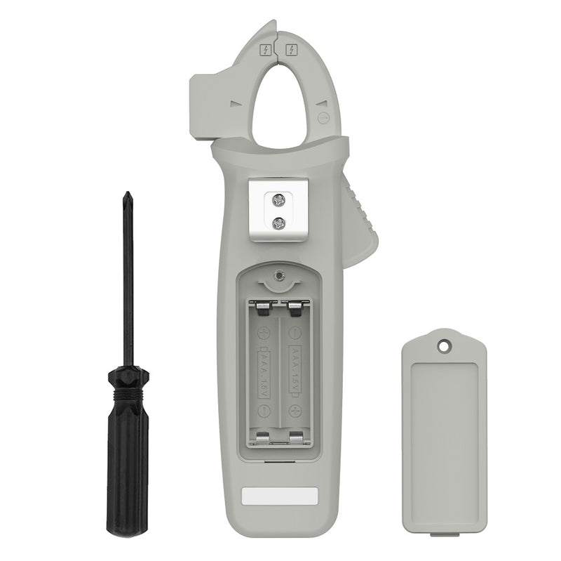 BSIDE ACM91 Digital AC/DC Current Clamp Meter Auto-Range Car Repair TRMS Multimeter Live Check NCV Frequency Capacitor Tester-White