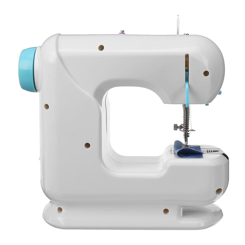 AC100-240V LED Mini Electric Sewing Machine Lightweight Sewing Tools Household Dual Speed switch Automatic Thread Winding