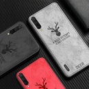 BAKEEY Deer Canvas Cloth Shockproof Protective Case for Xiaomi Mi A3 / Xiaomi Mi CC9E