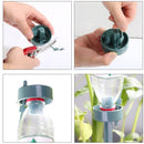 DIY Automatic Self-Watering Seepage Moving Plant Waterer Bottles Flower Water Drip Irrigation Device