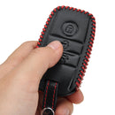 PU Leather Smart Remote Car Key Case/Bag 3 Button Cover Protector Holder for KIA
