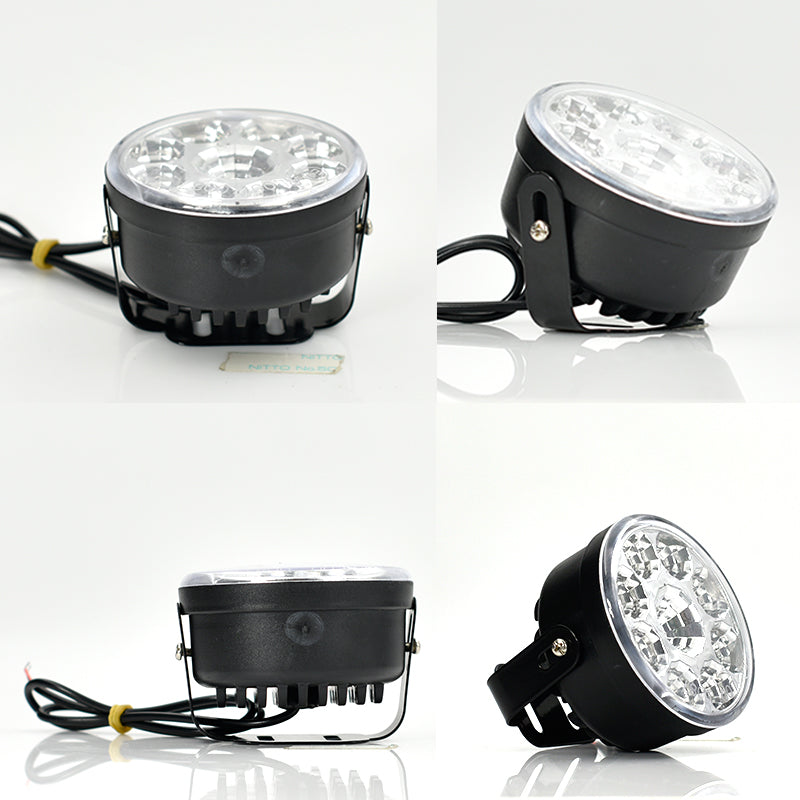 CNSUNNYLIGHT 2Pcs OSR LED Headlight Daytime Running Light Assembly White 12V Auto DRL Fog Day Light Replace For Toyota Car-Styling Accessories