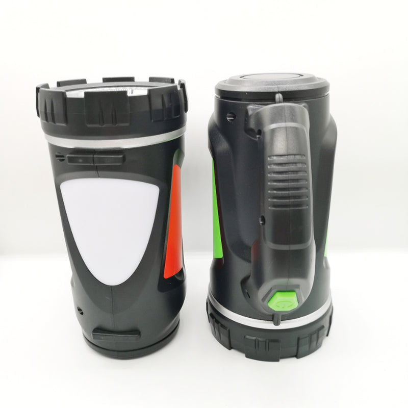 200W 1500LM USB Rechargeable Powerful LED Spotlight Lamp LED Flashlight Work Light With Side Light