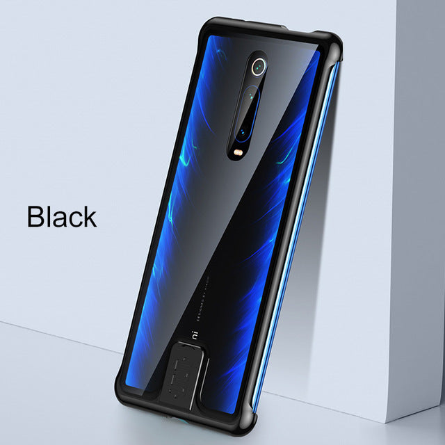 Bakeey Xiaomi Mi 9T / Mi9T Pro / Xiaomi Redmi K20 / Redmi K20 Pro Anti-knock Metal Borderless Bumper Tempered Glass Protective Case